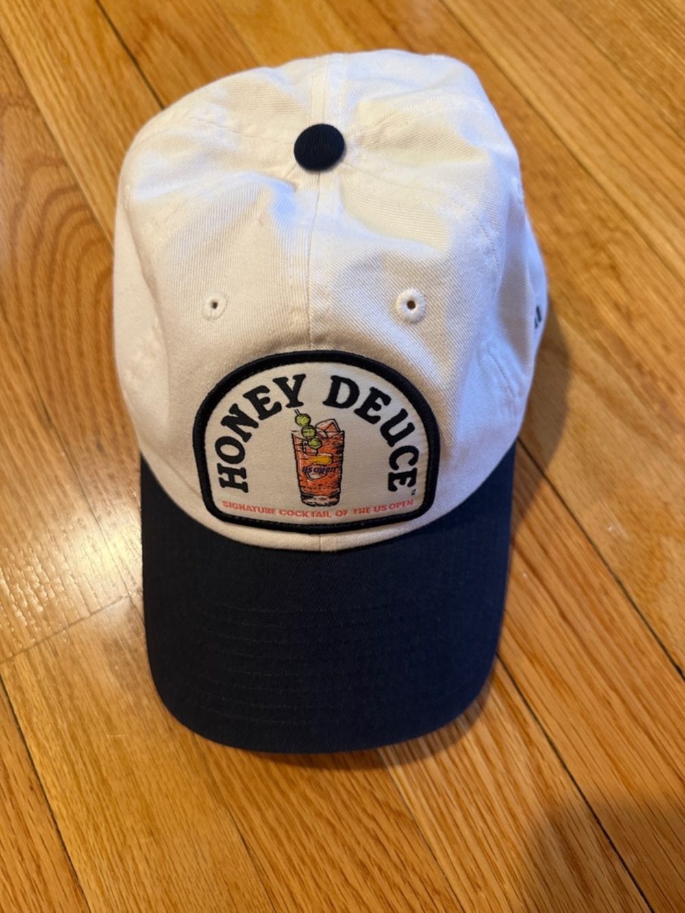 US Open Tennis Honey Deuce Embroidered Patch Baseball Cap - Unisex